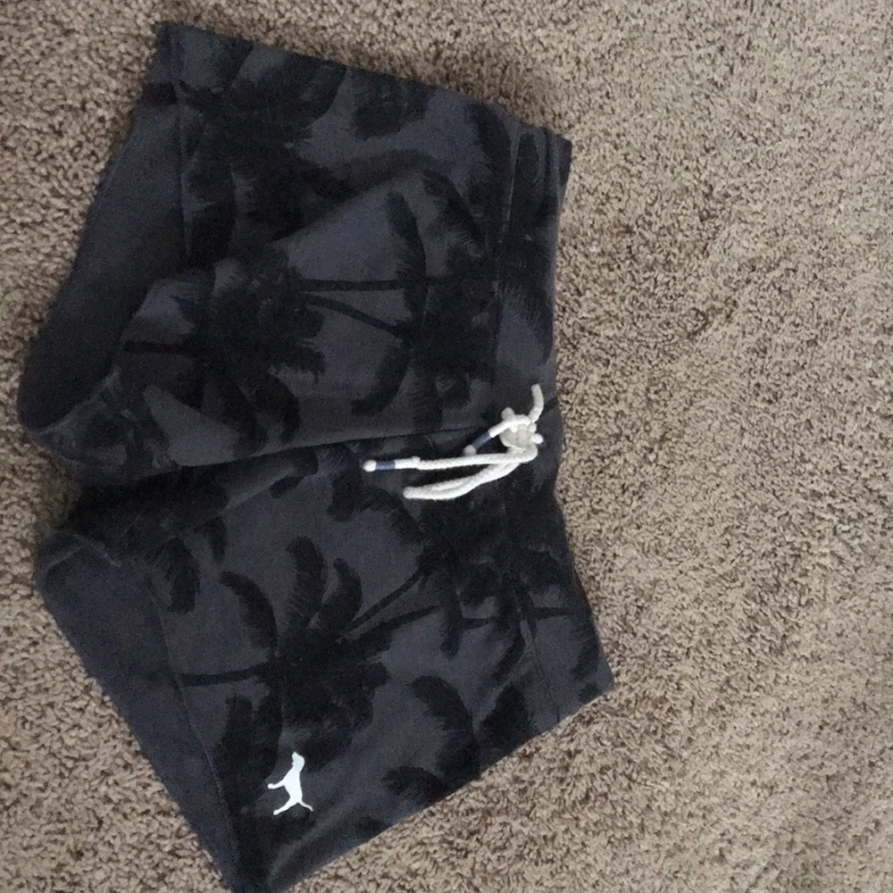 Pink palm tree shorts